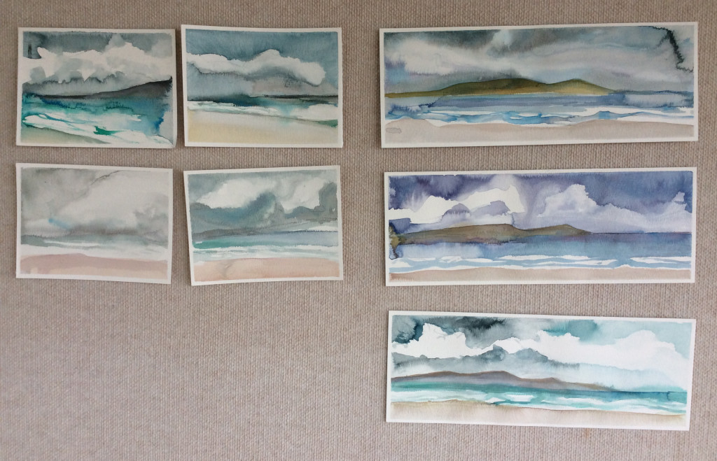 Ink Landscapes inspired by Middleton Beach Albany
